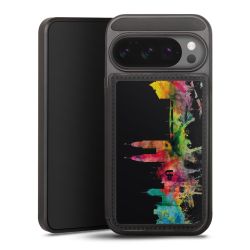 Snap Wallet Case schwarz