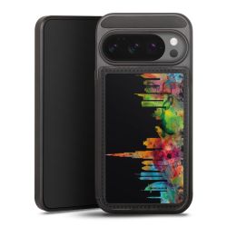 Snap Wallet Case schwarz