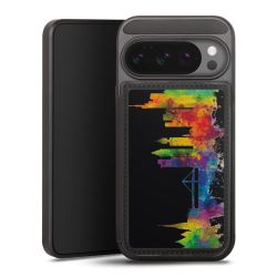 Snap Wallet Case schwarz