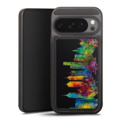 Snap Wallet Case schwarz