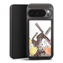 Snap Wallet Case schwarz