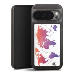 Snap Wallet Case schwarz