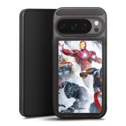 Snap Wallet Case schwarz