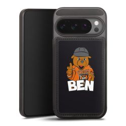 Snap Wallet Case schwarz