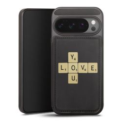 Snap Wallet Case schwarz