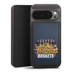 Snap Wallet Case schwarz