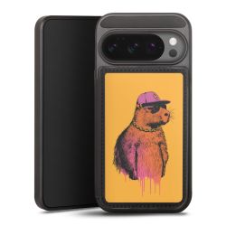 Snap Wallet Case schwarz