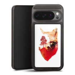 Snap Wallet Case schwarz