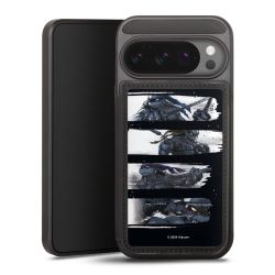 Snap Wallet Case schwarz