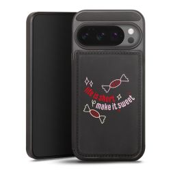 Snap Wallet Case schwarz