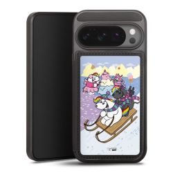 Snap Wallet Case schwarz