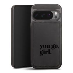 Snap Wallet Case schwarz