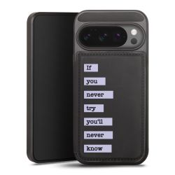 Snap Wallet Case schwarz