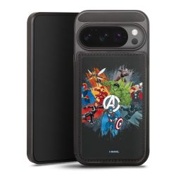 Snap Wallet Case schwarz