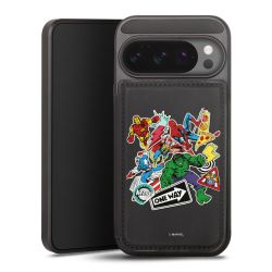 Snap Wallet Case schwarz