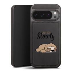 Snap Wallet Case schwarz