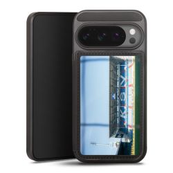 Snap Wallet Case schwarz