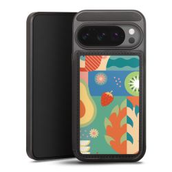 Snap Wallet Case schwarz