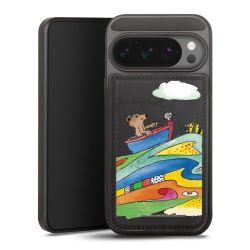 Snap Wallet Case schwarz