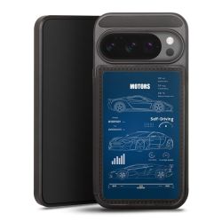 Snap Wallet Case schwarz