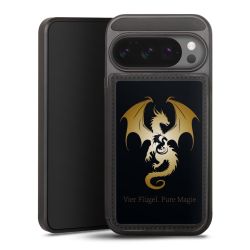 Snap Wallet Case schwarz