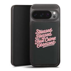 Snap Wallet Case schwarz