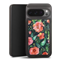 Snap Wallet Case schwarz