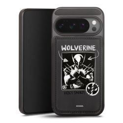 Snap Wallet Case schwarz