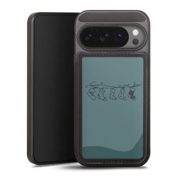 Snap Wallet Case schwarz