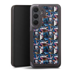 Snap Wallet Case schwarz