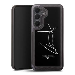 Snap Wallet Case schwarz