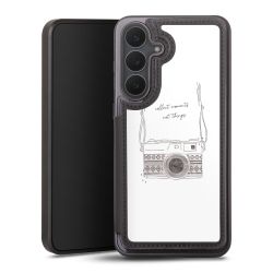 Snap Wallet Case schwarz