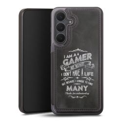 Snap Wallet Case schwarz