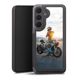 Snap Wallet Case schwarz