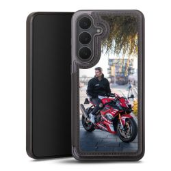 Snap Wallet Case schwarz