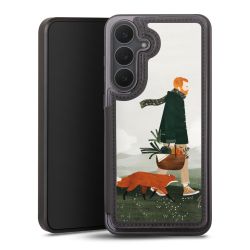 Snap Wallet Case schwarz