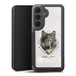 Snap Wallet Case schwarz