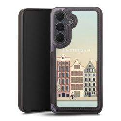 Snap Wallet Case schwarz