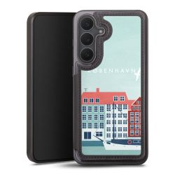 Snap Wallet Case schwarz