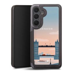 Snap Wallet Case schwarz