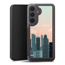 Snap Wallet Case schwarz