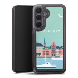 Snap Wallet Case schwarz