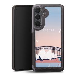 Snap Wallet Case schwarz