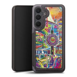 Snap Wallet Case schwarz