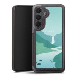 Snap Wallet Case schwarz