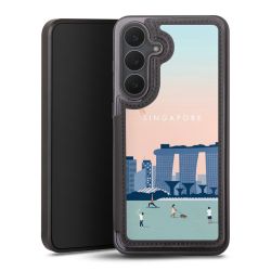 Snap Wallet Case schwarz