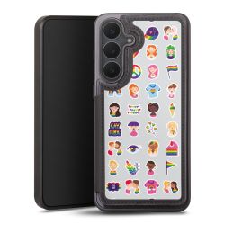 Snap Wallet Case schwarz