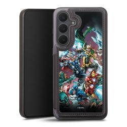 Snap Wallet Case schwarz