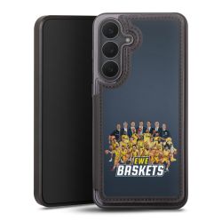 Snap Wallet Case schwarz