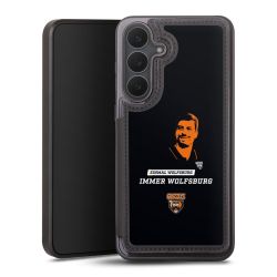 Snap Wallet Case schwarz